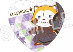 [중고] 배지·핀즈 마슈카르 [Fate/Grand Order -절대 마수 전선 바빌로니아-×라스칼 트레이딩 하트형 캔 배지]