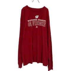 adidas 長袖 プリントTシャツ 3XL レッド アディダス ビッグサイズ ロンT ロングTシャツ 古着卸 アメリカ仕入 a703-5538