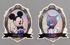【中古】シール・ステッカー ミッキー＆グリム ホロステッカーセット 「ディズニー ツイステッドワンダーランド」