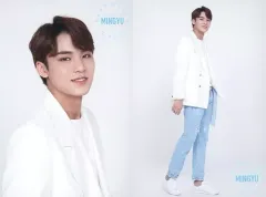 【中古】ポストカード(男性) ミンギュ ポストカード2枚セット 「SEVENTEEN CAFE」