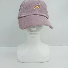 ◇ Θ MERLOT メルロー ベロア系 キャップ 帽子 野球帽 ピンク系 サイズ表記なし レディース E  【1505290012997】