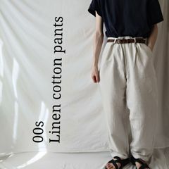 90s Claiborne シルク リネン 2タック スラックス W38×L30 - メルカリ