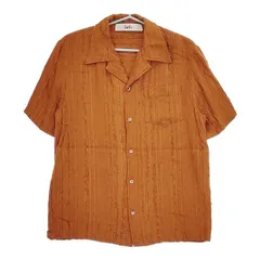【美品 タグ付】sefr セファー cotton shirt M(L相当) 美品 タグ付】sefr セファー cotton shirt M(L相当)