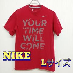 NIKE　ナイキ　赤　Ｔシャツ　L　コットン100％　古着