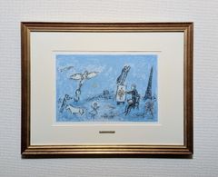 真作】【直筆サイン】J・P・カシニョール「チューリップと