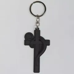 【中古】キーホルダー HYDE  蛇十字キーホルダー ブラック 「HYDE LIVE 2023」 HYGACHA景品