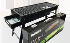 新品　BABALE 折り畳み式　焚火台　BBQアウトドア　キャンプ