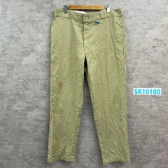 Dickies 874 カーキベージュ Original Fit ジップフライ ワークパンツ 38×32 実寸W37in 874KH USA 海外輸入 古着 SK10180