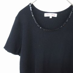 スーパービューティー  SUPER BEAUTY Tシャツ カットソー スパンコール レディース [x961073ss]