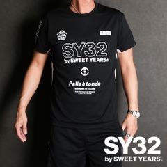 【SY32 by SWEET YEARS/エスワイサーティトゥバイスィートイヤーズ】ACTIVE WORK OUT TEE / Tシャツ / 14210【国内正規品】
