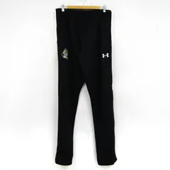 アンダーアーマー パンツ ボトムス ジャージ スポーツウエア 大きいサイズ メンズ XXLサイズ ブラック UNDER ARMOUR 【中古】