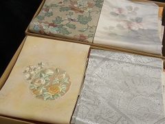 平和屋野田店□全通柄袋帯 花亀甲文 菊 金糸 正絹 逸品 A-uw1733 - メルカリ