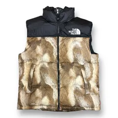 国内正規 SUPREME×THE NORTH FACE 13AW Fur Print Nuptse Vest  ファープリントヌプシベスト シュプリーム ノースフェイス ND01341 Ｍ 61843Aのサムネイル