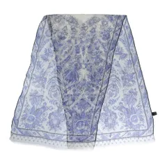 【極美品】ETRO ペイズリー 花柄 大判スカーフ ストール　シルク100% 極美品】ETRO ペイズリー 花柄 大判スカーフ ストール シルク100