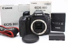19800ショット！Canon EOS 80D ボディ キヤノン