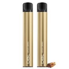 DBL 電子タバコ 使い捨て 持ち運び シーシャ ベイプ 2本入り  大容量 VAPE 禁煙パイポ 爆煙 水蒸気タバコ 禁煙サポート ニコチンなし タールなし STICK ZEROシリーズ