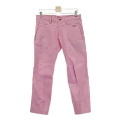 サイズ：34 OAKLEY オークリー  ストレッチパンツ スカル 総柄 ピンク系 [240101360097] ゴルフウェア メンズ ストスト