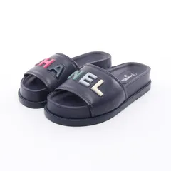 最終値下げ⭐︎シャネル　ビジューサンダル　39 楽天市場】【シャネル】Chanel 19SS レザー ココマーク チェーン