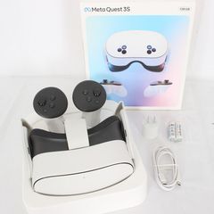 【美品】Meta Quest 3S 128GB VR ヘッドマウントディスプレイ ヘッドセット メタクエスト3S SK-1000204-01 Oculus 本体
