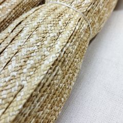 モットル　ブレード　約5ｍｍ幅　50Ｍ　カンカン帽　麦わら　帽子材料　麦ブレード