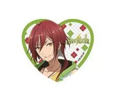 【中古】バッジ・ピンズ(キャラクター) 逆先夏目 「あんさんぶるスターズ! ハート型ラメアクリルバッジ vol.3」