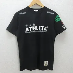 G■アスレタ/ATHLETA Tシャツ/フットサル トレーニングウエア【M】黒/men's/134【中古】■