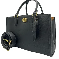 未使用保管品<!-利用不可文字-!>COACH コーチ ハンドバッグ ショルダーバッグ 手提げ 肩掛け 斜め掛け 2way ターンロック ブルック キャリーオール 南京錠