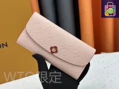 【本日限定特価】LV ルイヴィトン Louis Vuitton Emilie ウォレット 19×10×2cm ブルーミングフラワー  [本日特価|新品未使用品]-WTO輸入
