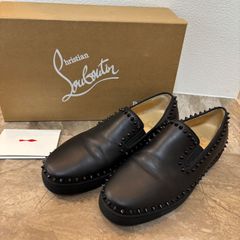 ルブタン ミュール フラットシューズ ローファー サンダル 革靴