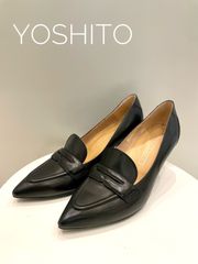 YOSHITOヨシト・ヒールアップローファー　パンプス