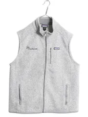 【お得なクーポン配布中!】 パタゴニア ベターセーター ベスト メンズ XXL 18年製 Patagonia フリース セーター 前開き フルジップ アウトドア 重ね着 大きいサイズ 灰