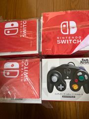 ゲームキューブコントローラー　スマブラブラック　4個セット