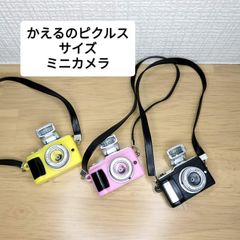ミニチュア　カメラ　１個　かえるのピクルス　サイズ