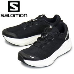 Salomon (サロモン) L47756700 AERO GLIDE 3 ランニングシューズ Black x White x Asphalt SL077 26.5cm