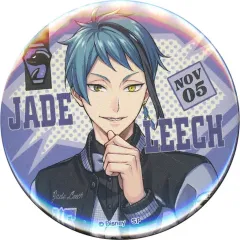 【中古】バッジ・ピンズ ジェイド・リーチ 「ディズニーツイステッドワンダーランド 5th Anniversary animate ONLY SHOP ユニオンバースデー 缶バッジ vol.1」