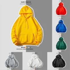 メンズパーカー パーカー スウェット プルパーカー プルオーバー 長袖 カジュアル トップス リラックス 厚手 無地 秋冬服