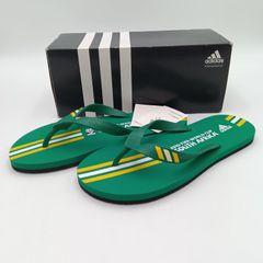 箱付き 未使用 adidas アディダス ビーチサンダル 2010 FIFA WORLD CUP SOUTH AFRICA グリーン メンズ 26.5cm E-9-2