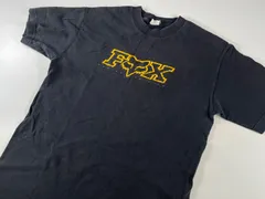 ★希少 FOX RACING フォックスレーシング Tシャツ トップス コットン100% 古着 メンズ Mサイズ USA製 中古品