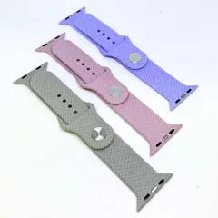【未使用】Apple Watch バンド シリコン 42mm 44mm 45mm 49mm 3本セット