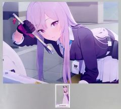 [중고] 클리어 포스터 A3 클리어 포스터 & 클리어 카드 시라이시 우타하 [이치 반 쿠지 블루 아카이브 vol.2] K 상