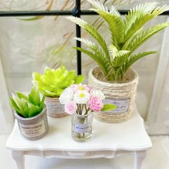 #468 ミニチュア インテリア ＊観葉植物⑧