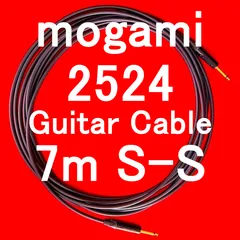 mogami 2524 Guitar Cable with Neutrik Gold Plated Plug SS 7m