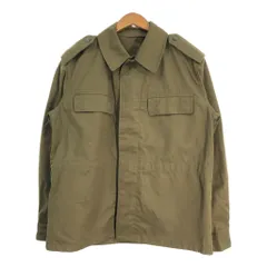 80年代 チェコ軍 フィールドジャケット ユーロ ミリタリー オリーブ (メンズ 172/106) 中古 古着 S8417
