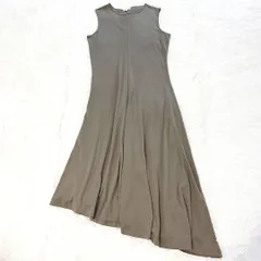 DEMYLEE デミリーニューヨーク　ロングワンピース　サイズM　モカ
