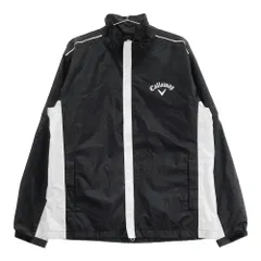 サイズ：L CALLAWAY キャロウェイ  2WAY レインウェア セットアップ  ブラック系 [240101454930] ゴルフウェア メンズ ストスト