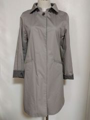 SCAPA スキャパ トレンチコート Lサイズ ステンカラー リバーシブル 緑