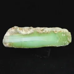 オーストラリア産 クリソプレーズ 85mm 原石 164g 【榎本通商78130】