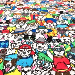 USAコットン　TIMELESSTREASURES　タイムレストレジャー　DOG