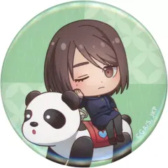 【中古】バッジ・ピンズ 家入硝子(アップ) 「呪術廻戦×浅草花やしき トレーディング 懐玉・玉折 ちびキャラ アトラクションver. 缶バッジ」