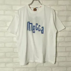 OLD Mecca 90s メッカ 両面 凸凹プリント 半袖 Tシャツ Mのサムネイル